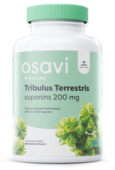 Osavi Tribulus Terrestris, Saponins 200mg - 180 vegan caps