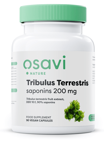 Osavi Tribulus Terrestris, Saponins 200mg - 90 vegan caps