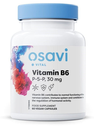 Osavi Vitamin B6 - P-5-P, 30mg - 60 vegan caps