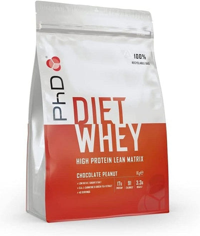 PhD Diet Whey, Chocolate Peanut - 1000g