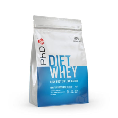 PhD Diet Whey, White Chocolate Deluxe - 1000g