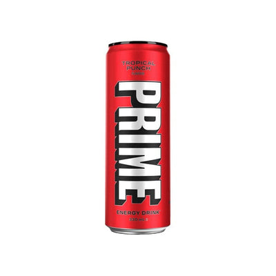 Prime A1 1 x 330ml PRIME Energy USA Tropical Punch Drink Can 355ml