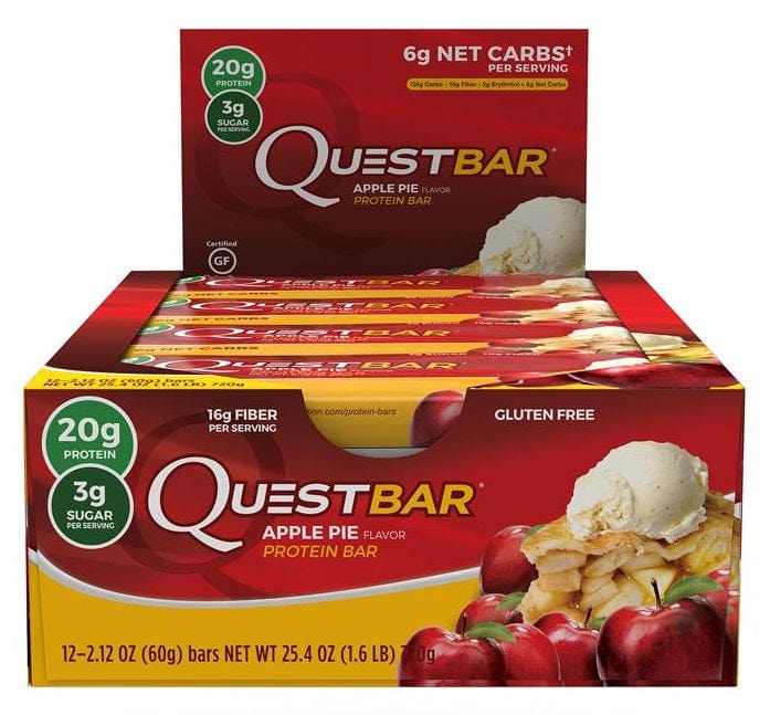 Quest Nutrition Quest Bar, Apple Pie - 12 bars