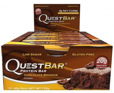 Quest Nutrition Quest Bar, Chocolate Brownie - 12 bars