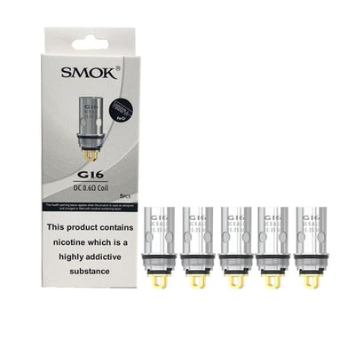 Smok Vaping Products Smok G16 DC Replacement Coil 0.6ohm