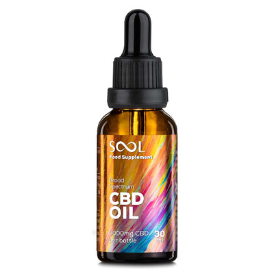 SOOL Supplements SOOL CBD Oil 3000mg 30ml