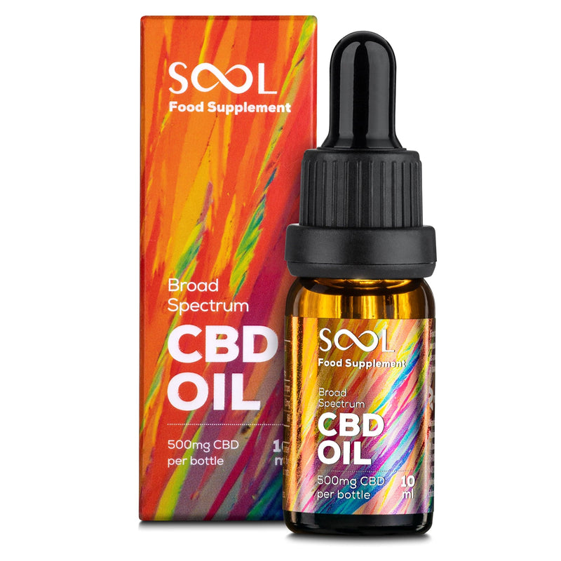 SOOL Supplements SOOL CBD Oil 500mg - 5%