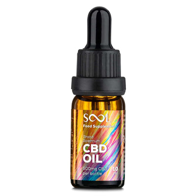 SOOL Supplements SOOL CBD Oil 500mg - 5%