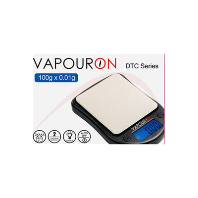 Vapouron Food, Beverages & Tobacco Vapouron DTC Series 0.01g - 100g Digital Mini Scale (DTC-100)