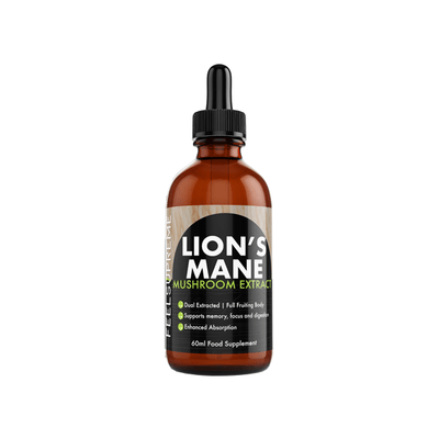 Feel Supreme CBD Products Feel Supreme 1500mg Lion's Mane Mushroom Extract Tincture - 60ml