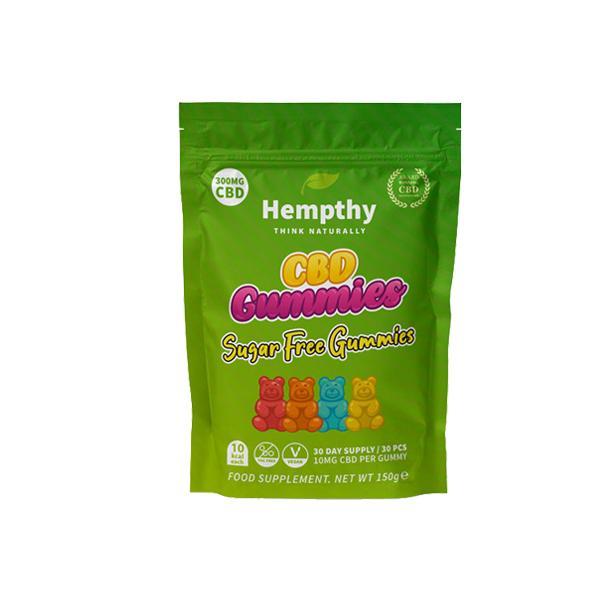 Hempthy CBD Products Sugar Free Gummies Hempthy 300mg CBD Gummies