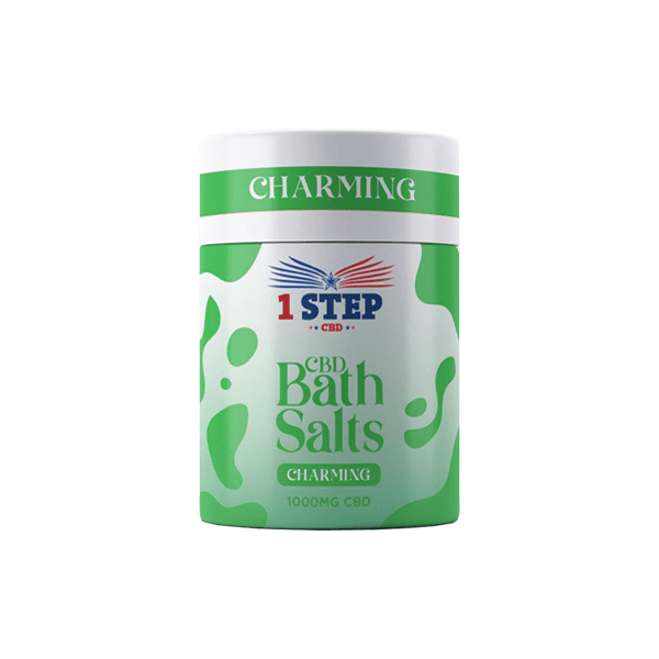 1 Step CBD CBD Products 1 Step CBD 1000mg CBD Bath Salts - 500g (BUY 1 GET 1 FREE)