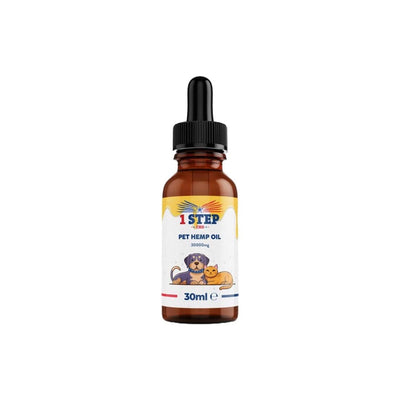 1 Step CBD CBD Products 1 Step CBD 30000mg Natural Pet Hemp Oil 30ml