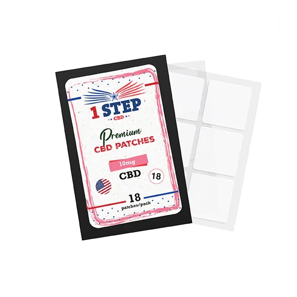 1 Step CBD CBD Products 18 Patches 1 Step CBD 10mg CBD Patches