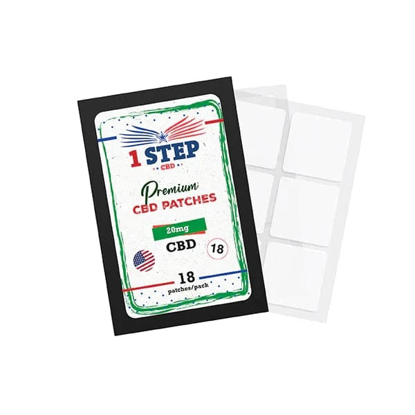 1 Step CBD CBD Products 18 Patches 1 Step CBD 20mg CBD Patches