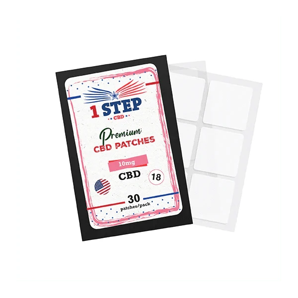 1 Step CBD CBD Products 30 Patches 1 Step CBD 10mg CBD Patches