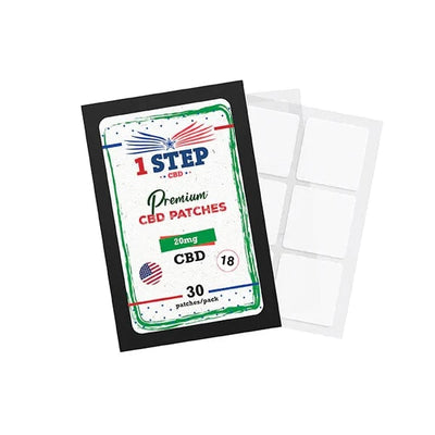 1 Step CBD CBD Products 30 Patches 1 Step CBD 20mg CBD Patches