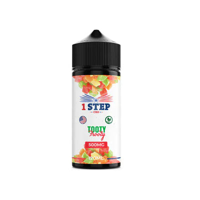1 Step CBD CBD Products Tooty Frooty 1 Step CBD 500mg CBD E-liquid 120ml (BUY 1 GET 1 FREE)