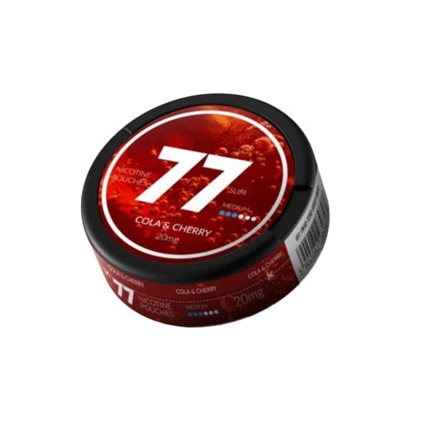 77 Smoking Products 77 Slim Medium 20mg Nicotine Pouches 20