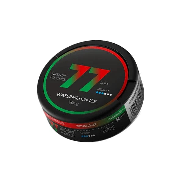 77 Smoking Products 77 Slim Medium 20mg Nicotine Pouches 20