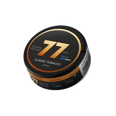 77 Smoking Products 77 Slim Medium 20mg Nicotine Pouches 20