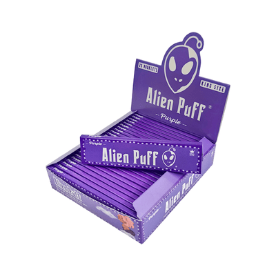 Alien Puff Smoking Products 33 Alien Puff King Size Purple Rolling Papers ( HP2118 )