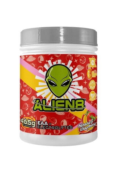 Alien8 EAA + Electrolytes, Banana & Strawberry - 465g