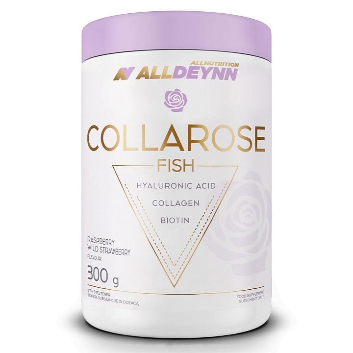 Allnutrition AllDeynn Collarose Fish, Raspberry Wild Strawberry - 300g