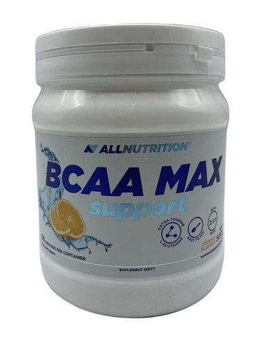 Allnutrition Amino Acids and BCAAs BCAA Max Support, Orange - 500 grams