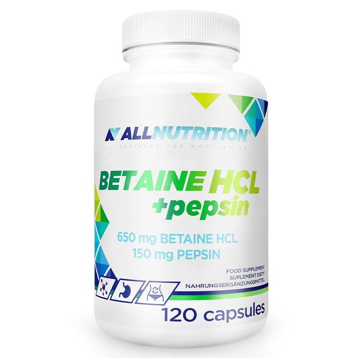 Allnutrition Betaine HCl + Pepsin - 120 caps