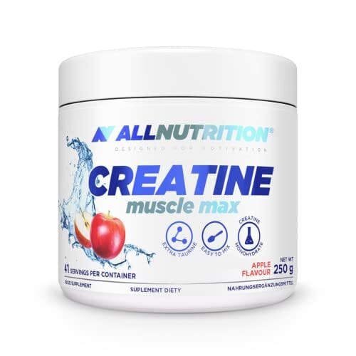 Allnutrition Creatine Supplements Creatine Muscle Max, Apple - 250 grams