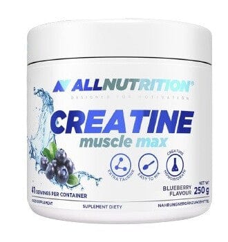 Allnutrition Creatine Supplements Creatine Muscle Max, Blueberry - 250 grams
