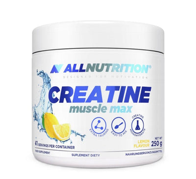 Allnutrition Creatine Supplements Creatine Muscle Max, Lemon - 250 grams
