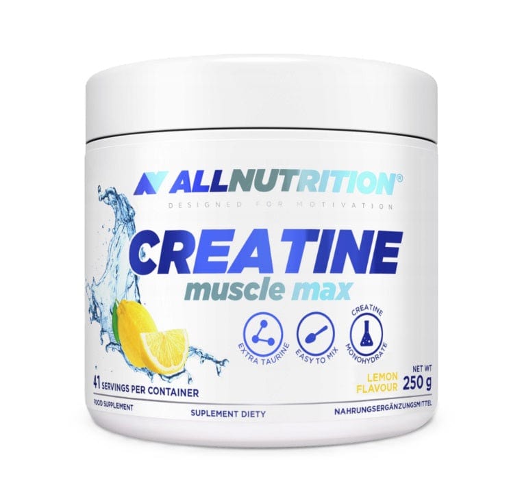 Allnutrition Creatine Supplements Creatine Muscle Max, Lemon - 250 grams
