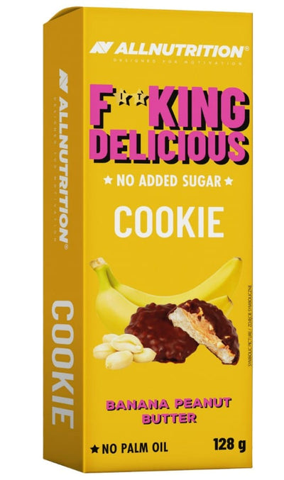 Allnutrition Fitking Delicious Cookie, Banana Peanut Butter - 128g