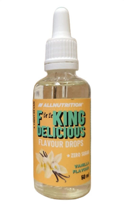 Allnutrition Fitking Delicious Flavour Drops, Vanilla - 50 ml.