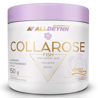 Allnutrition Health and Wellbeing AllDeynn Collarose Fish, Raspberry Wild Strawberry - 150 grams