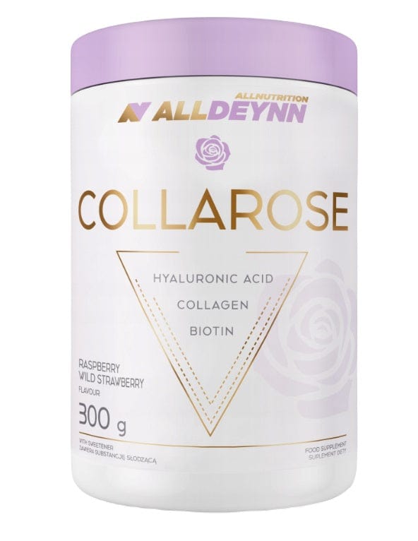Allnutrition Health and Wellbeing AllDeynn Collarose, Raspberry Wild Strawberry - 300 grams