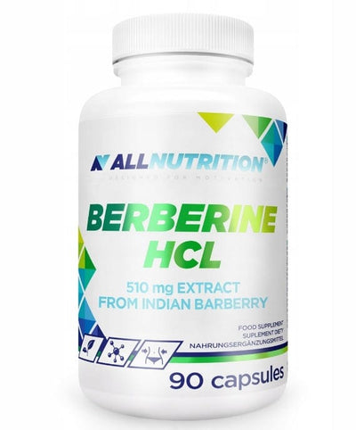 Allnutrition Health and Wellbeing Berberine HCl, 510mg Extract from Indian Barberry - 90 caps