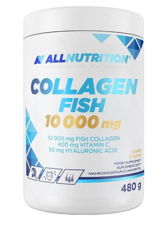 Allnutrition Health and Wellbeing Collagen Fish, 10000mg (Mango) - 480 grams