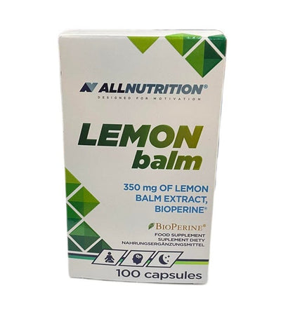 Allnutrition Health and Wellbeing Lemon Balm, 350mg - 100 caps