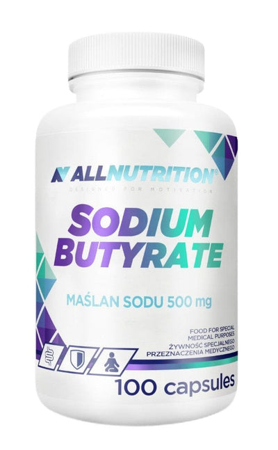 Allnutrition Health and Wellbeing Sodium Butyrate - 100 caps