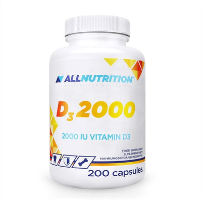 Allnutrition Health and Wellbeing Vit D3 2000, 2000 IU - 200 caps