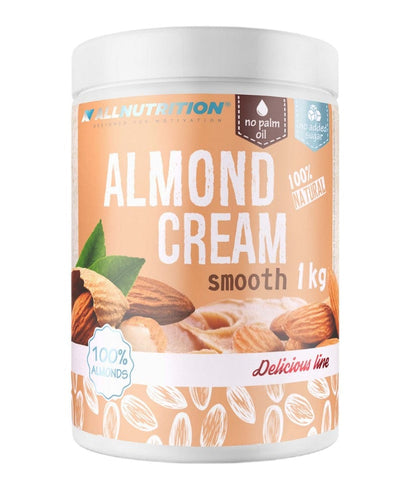 Allnutrition Health Foods Almond Cream, Smooth - 1000 grams