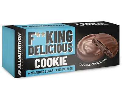 Allnutrition Health Foods Fitking Delicious Cookie, Double Chocolate - 128 grams