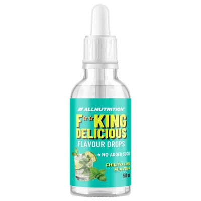 Allnutrition Health Foods Fitking Delicious Flavour Drops, Chilito Lime - 50 ml.