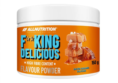 Allnutrition Health Foods Fitking Delicious Flavour Powder, Salted Caramel - 150 grams