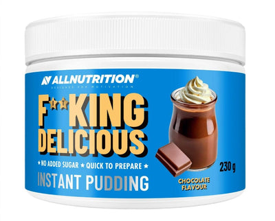 Allnutrition Health Foods Fitking Delicious Instant Pudding, Chocolate - 230 grams