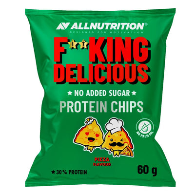Allnutrition Health Foods Fitking Delicious Protein Chips, Pizza - 60 grams