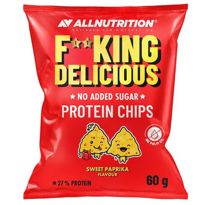 Allnutrition Health Foods Fitking Delicious Protein Chips, Sweet Paprika - 60 grams